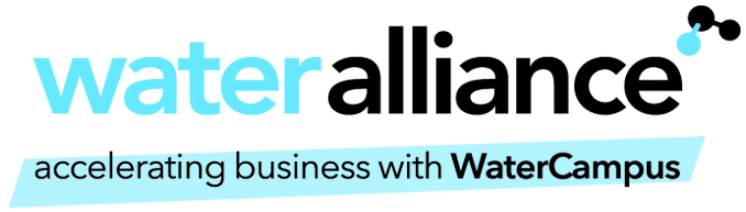 Logo Water Alliance: accelerating business with water campus