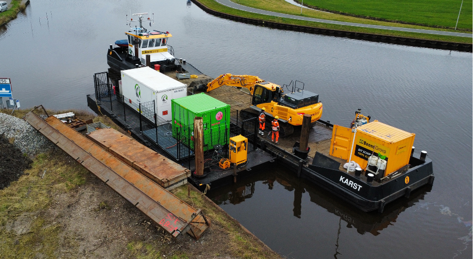 Mobiel Waterstof Laadstation van Beens Groep